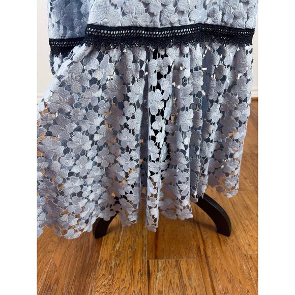 B1 Jill Jill Stuart Lace Dress Womens 8 Cocktail Wedding Bridgerton  Romantic - Picture 6 of 11